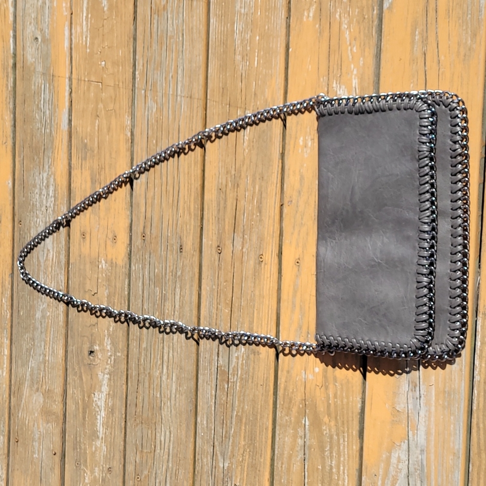 Shoulder Cross body Bag Purse, Clutch, Envelope bag with Chain accent and strap